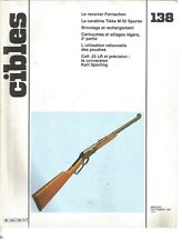 CIBLES N°138 REVOLVER FORNACHON / TIKKA M 55 SPORTER / COLT 22 LR ET PRECISION