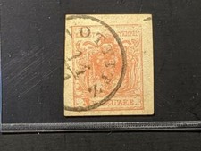 1854 Austria Sc 3e 3Kr red