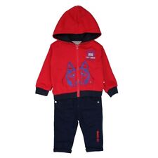 Ensemble bébé garçon Lee Cooper, Mickey. Couleur rouge. Cadeau pour bébé de 3 à