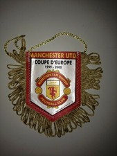 FANION COUPE D'EUROPE SAISON 1999-2000 MARSEILLE - MANCHESTER UNITED
