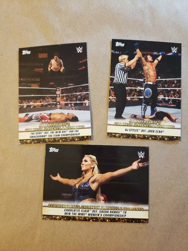 2019 topps wwe summerslam - topps,