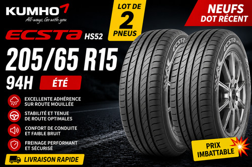 Pneus kumho ecsta hs52 - kumho,