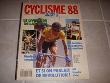 MIROIR du CYCLISME 413 11.1988 LE LIVRE D'OR 1988 DELGADO FONDRIEST MOTTET