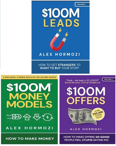 Lot livres alex hormozi - de,