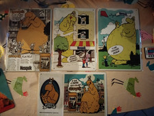 lot de 4 plaques publicitaires