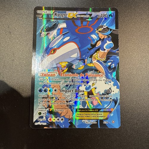 Carte pokémon kyogre la - kyogre, ex