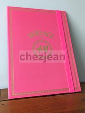 Versace for H&M chemise porte-documents rose avec élastique