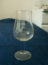 RARE ANCIEN VERRE PINEAU DES CHARENTES PUBLICITAIRE VINTAGE COLLECTION BISTROT 