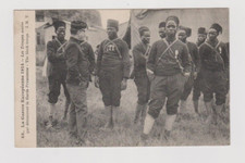 CPA 14-18 WWI Les troupes noires qui décimèrent la Garde Prussienne -Tirailleurs