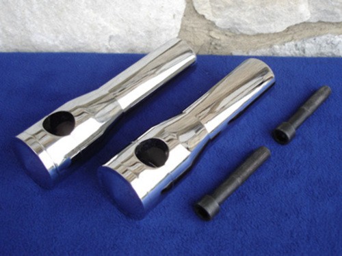Dna chrome hidden bolt - dna, 6"