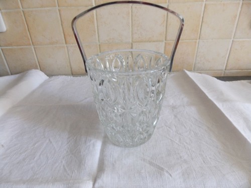 Seau glacons en cristal - , a