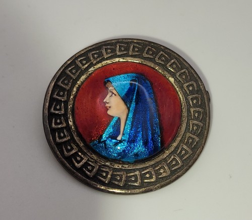Bijou vintage broche vierge - bijou, la
