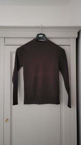 Pull marron manches - , longues