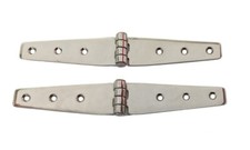 Charnière 173x30mm Epaisseur de 2mm En inox A4 ( lot de 2 )