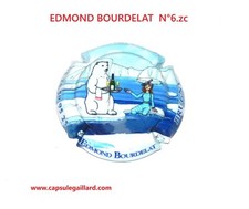 Capsule de champagne  - EDMOND BOURDELAT N°6.zc