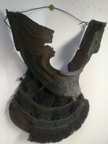 Masque visage armure - , samouraï