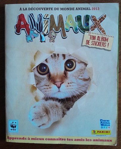 Animaux 2013 album panini - 2013,