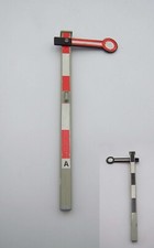 PLAYMOBIL (W4c09) RAILS - Poteau de Signalisation 4353 4394 Incomplet Jauni Usé