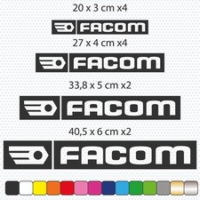 FACOM - 12 Stickers Vinyles