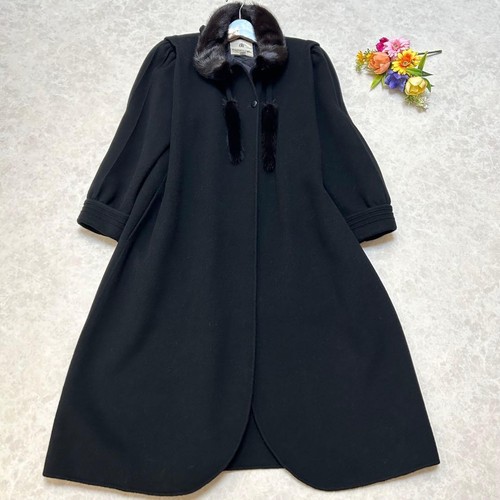Manteau parienne col fourrure - manteau,