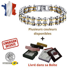 Bracelet chaîne moto homme - moto,