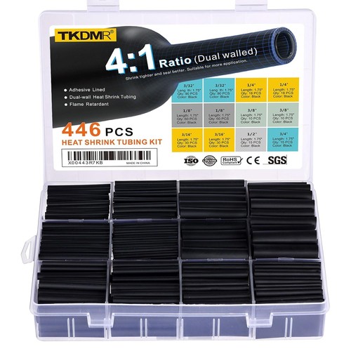446 pcs heat - pcs, tubing