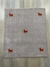 Tapis carré Gabbeh fait main