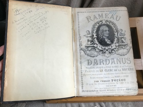Rameau dardanus partition - rameau,