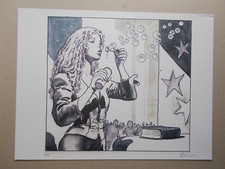 Milo Manara  ( Art Print ) " Miele / Les Bulles " , Signée