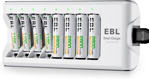 Chargeur piles slots - chargeur, 8