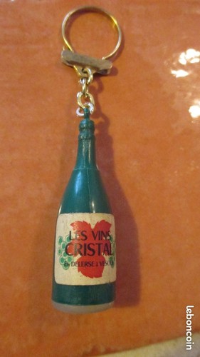 Porte clé vintage - , bouteille