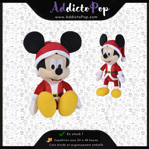 Mickey christmas plush - mickey,