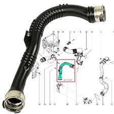 Durite turbo durite de