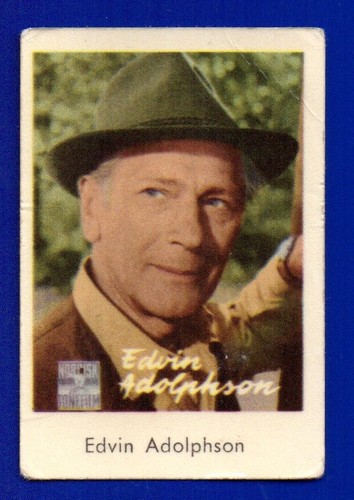 Edvin adolphson 1956 - adolphson, gum