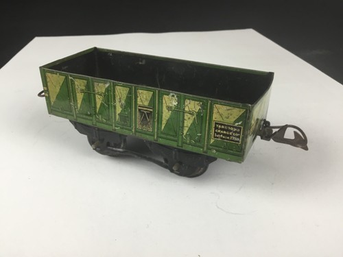 Ancien wagon tombereau train