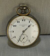 Montre Gousset ancienne Chronomètre Lip à restaurer ne démarre pas 5cm