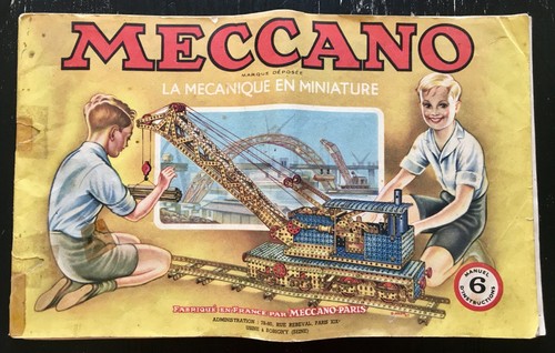 Meccano france manuel - meccano,