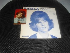 SHEILA JUKEBOX (PENDANT LES VACANCES ) 1963   ORIGINAL BIEM + UNE  PETITE PHOTO