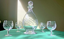 Service à liqueur en cristal