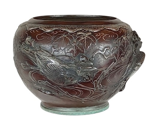 Ancien cache pot vasque - ancien,