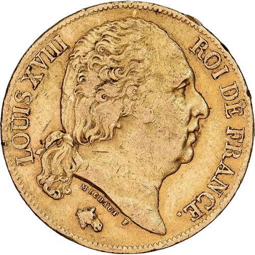 France louis xviii 20 - louis,