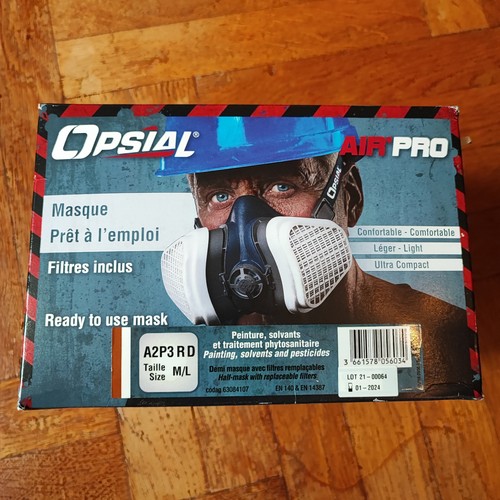 Demi masque opsial - demi, +