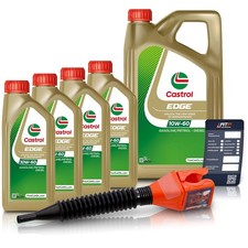 4X 1L+5L = 9 L CASTROL EDGE