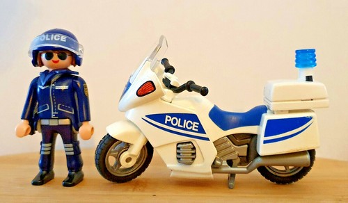 Playmobil police moto - playmobil,