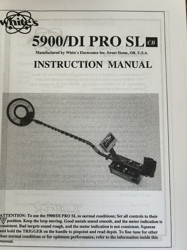 Whites 5900 pro metal - pro,