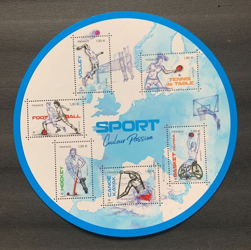 Feuillet france timbres - feuillet, 2019