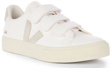 VEJA Recife Chromfree Baskets Triple Bracelet Fermeture Naturel Hommes UK 6 - 12