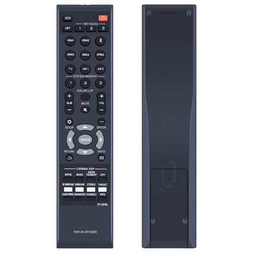 Fsr145 zr15250 remote - zr15250, control