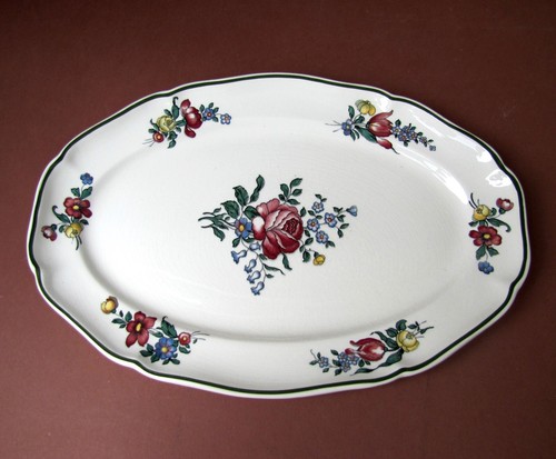 Plat ovale service - 30, cm