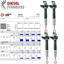 4 EINSPRITZDÜSE Injecteur Denso Ford Transit 2.2 TDCI Peugeot Boxer 6C1Q 9K546